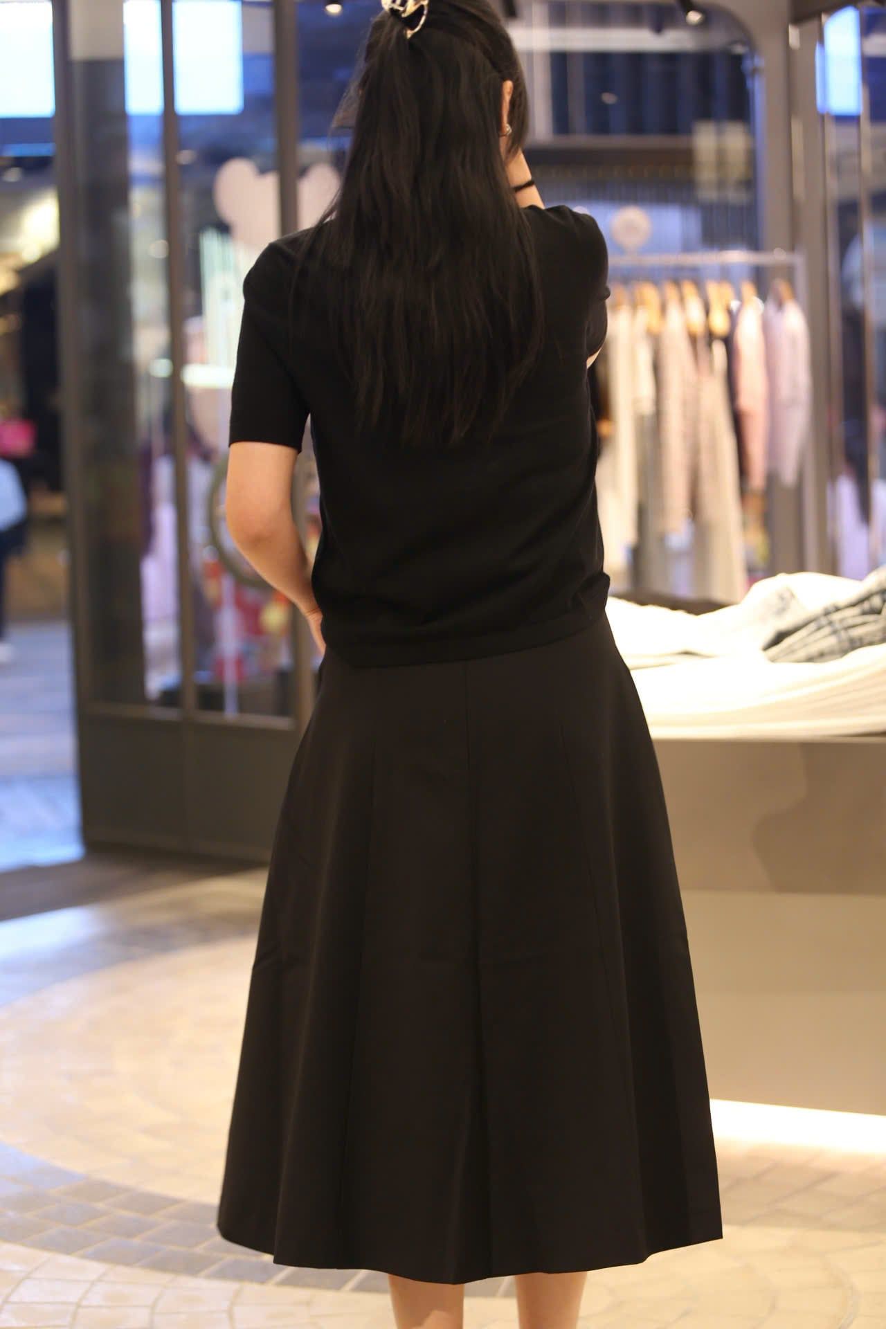  Áo Cardigan Ngắn Tay Đen Phối Viền Bèo 