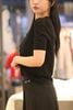 Áo Cardigan Ngắn Tay Đen Phối Viền Bèo 