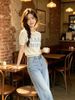  Áo dệt kim Gấu Nơ Xanh 