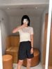  Áo dệt kim trắng chữ hồng ADORE 