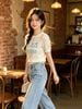  Áo dệt kim Gấu Nơ Xanh 