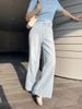 Quần Jeans Xanh Wash Monogram Logo CC 