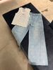  Quần Jeans Xanh Wash Monogram Logo CC 