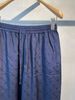  Quần lụa dài xanh navy, dây rút 
