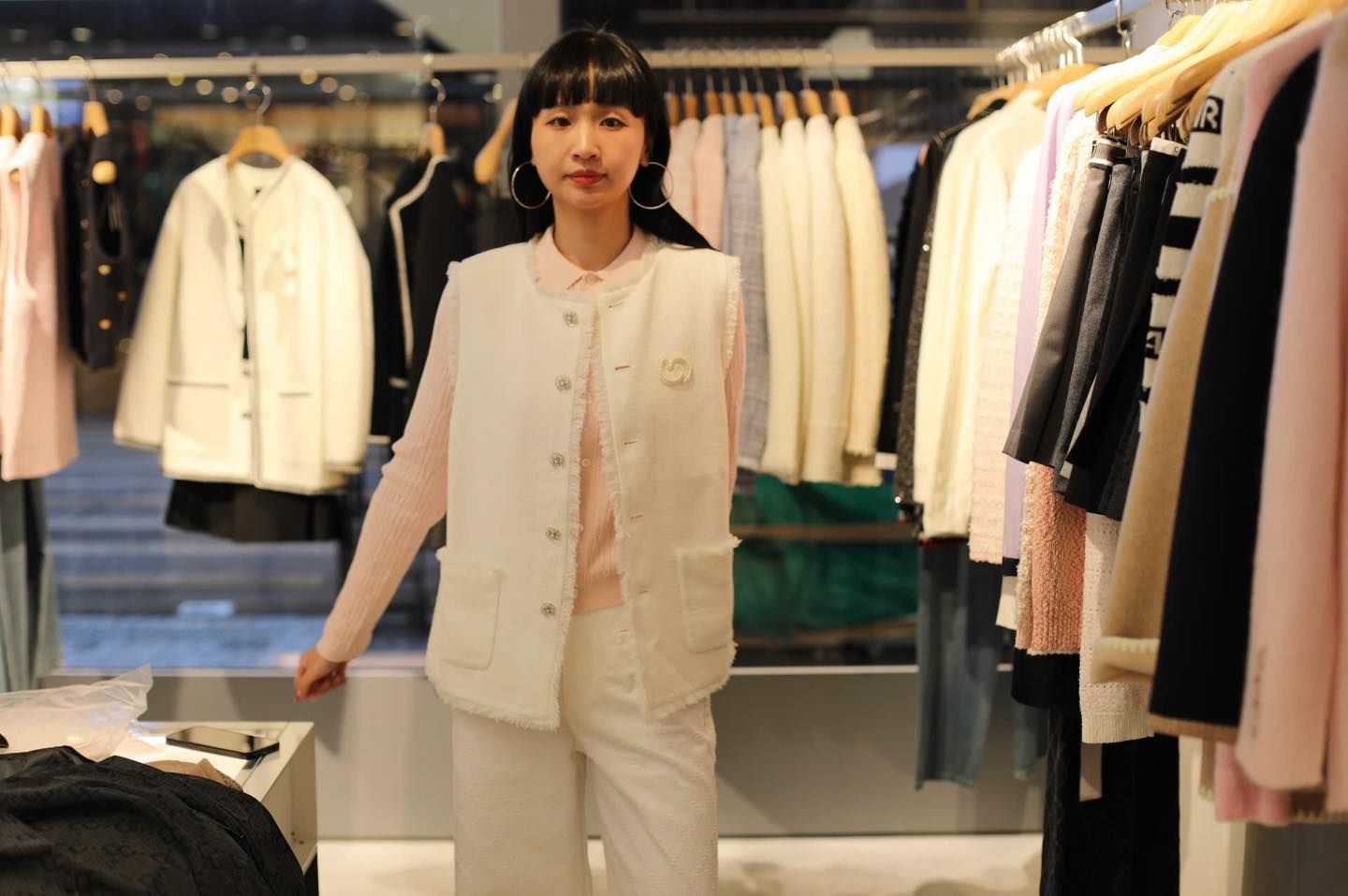  3.Vest ghile trắng 