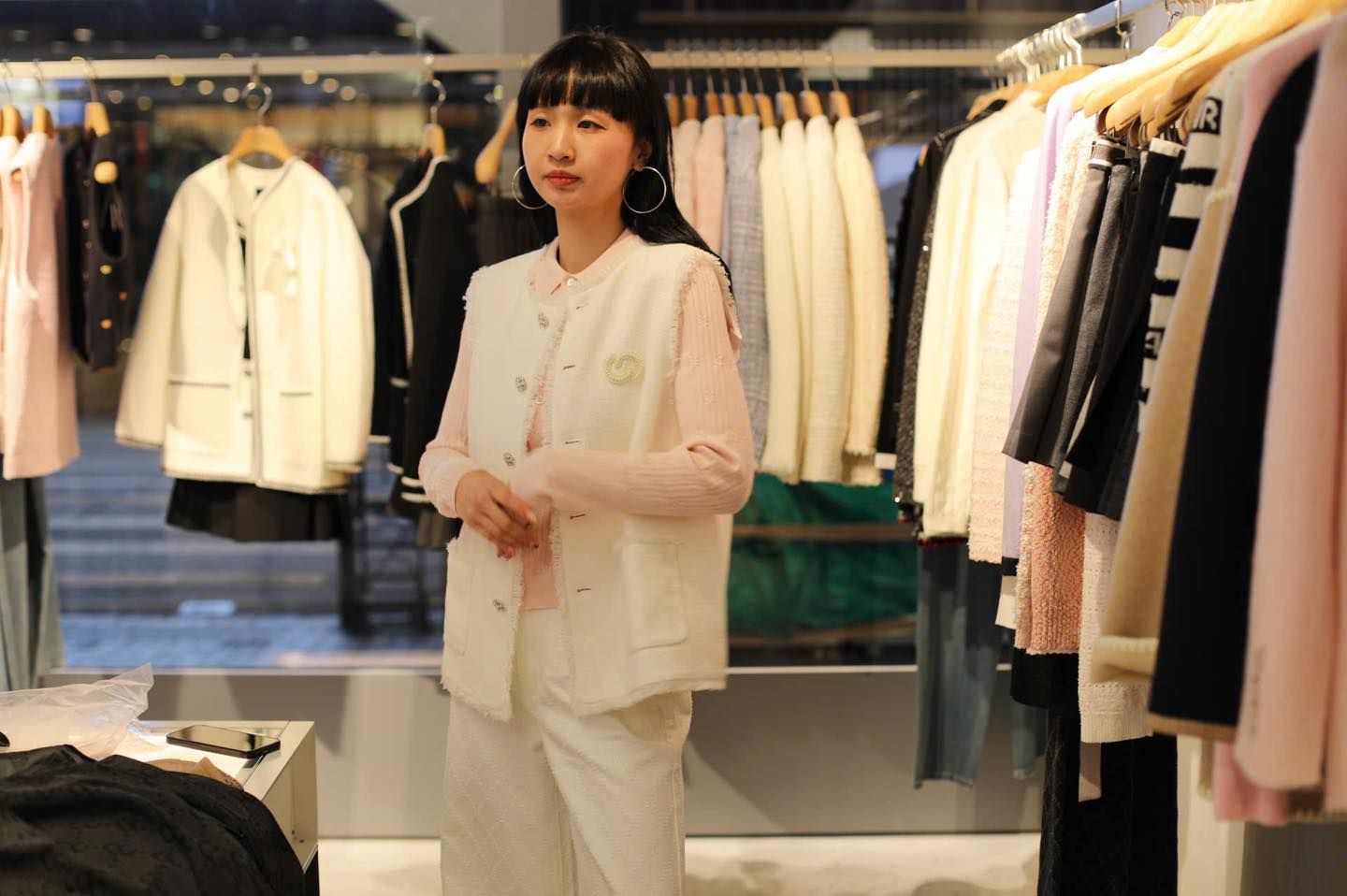  3.Vest ghile trắng 