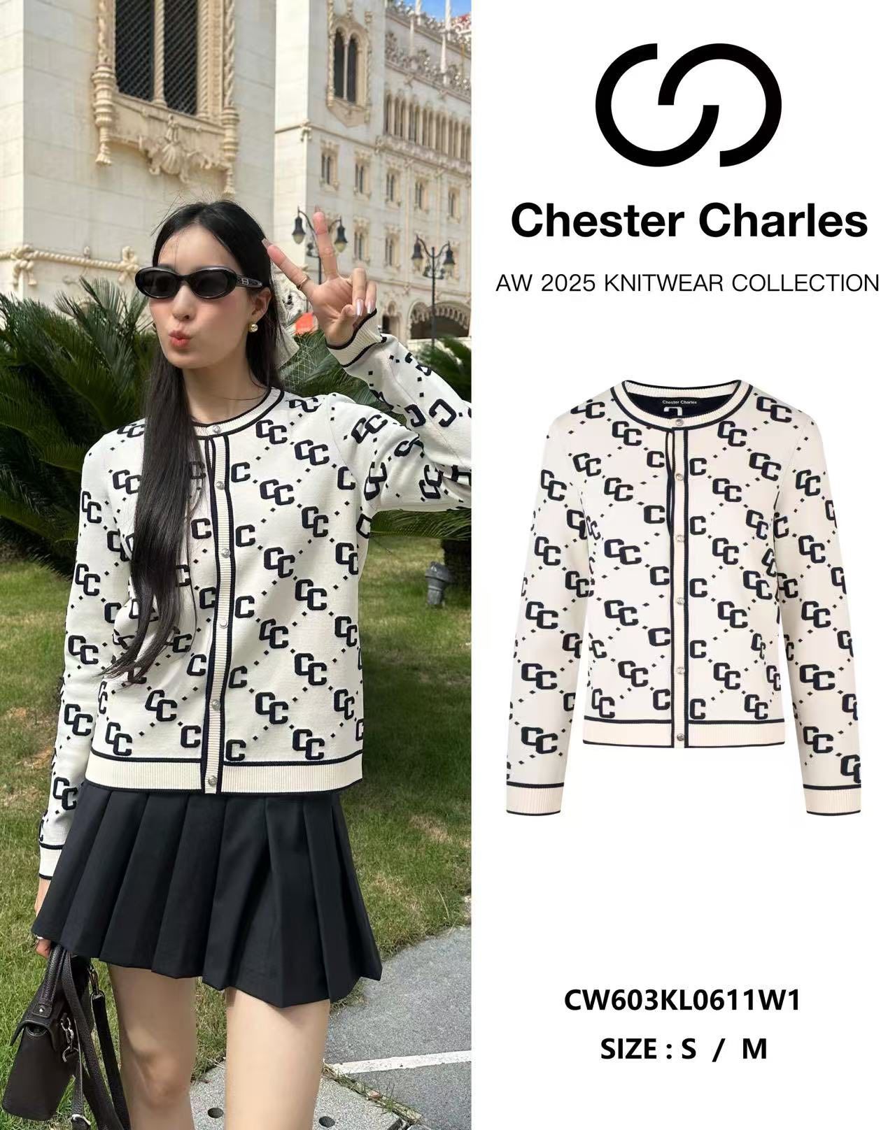  Áo CDG trắng full logo 