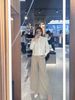  Quần vải màu beige new ss 
