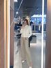  Quần vải màu beige new ss 
