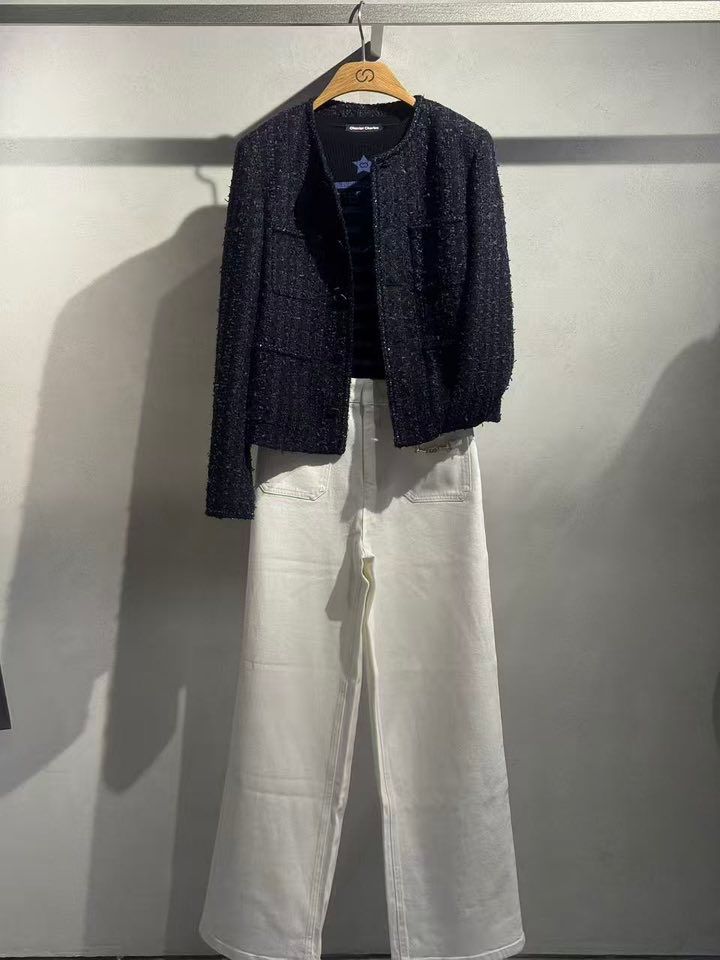  Áo tweed xanh navy Blink 