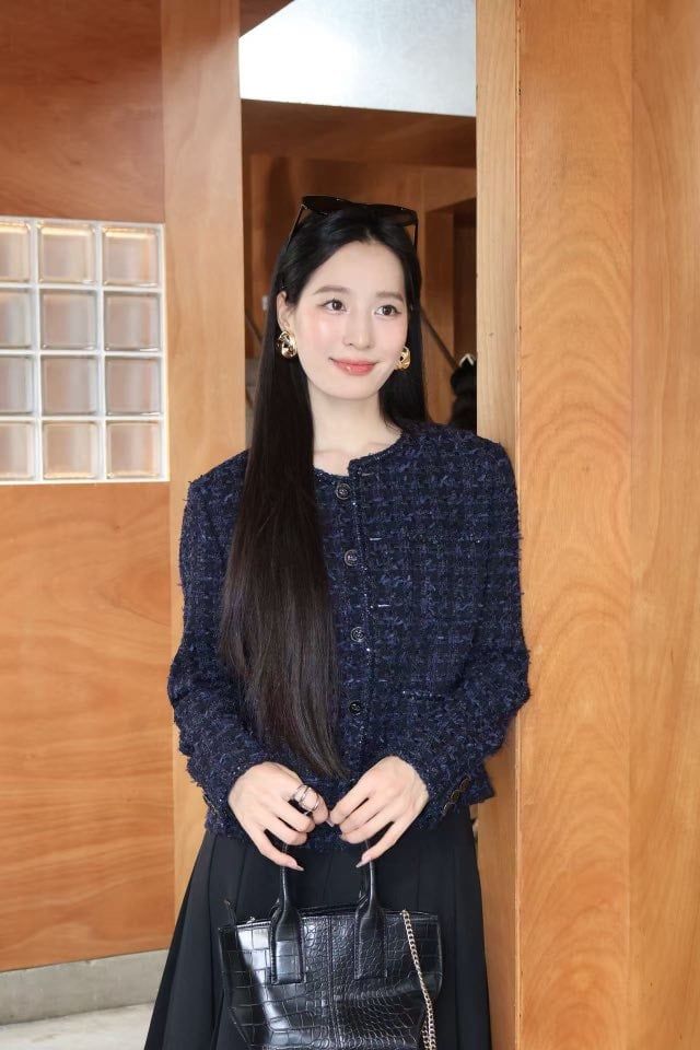  Áo tweed xanh navy Blink 