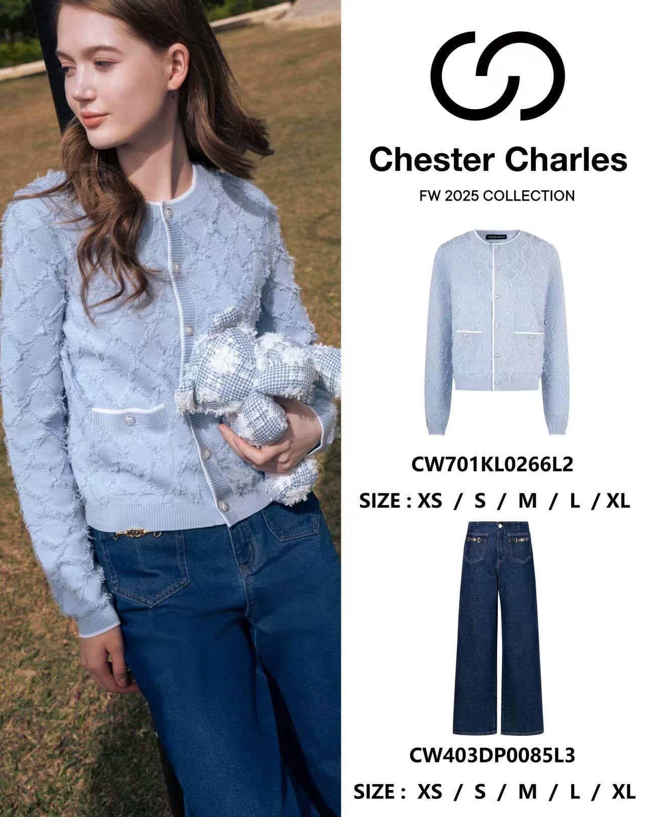  Áo CDG trám lông xanh pastel 