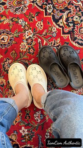  B-11.90__Sục Gucci Nữ Đen - Đế Cao 