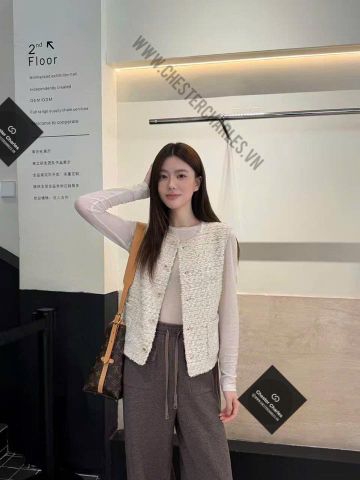  Quần dài nỉ dây rút nâu 