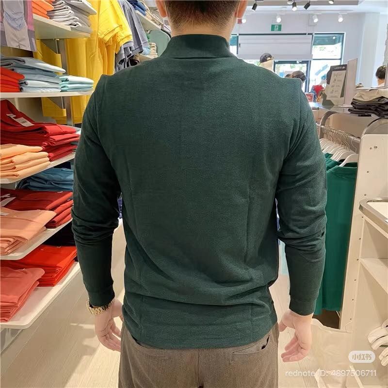  Áo polo dài tay Nam LC xanh lá 