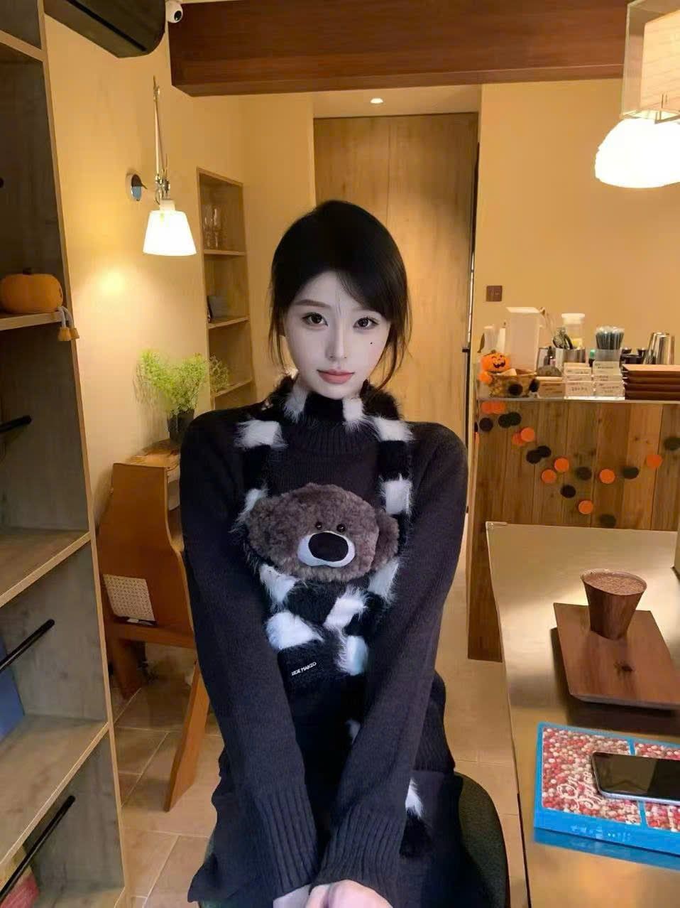  Á0 len kèm dây gấu 13Demarzo 