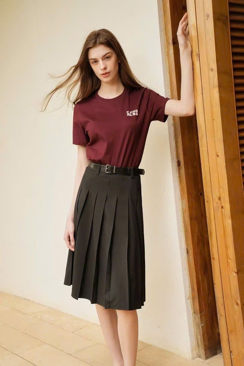  Áo phông đỏ đun, chữ CC new26 