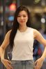  Áo tanktop trắng logo chìm 