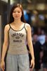  Áo Tanktop Xám viền đen Logo CC 