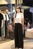  Áo Polo Trắng gân nổi 