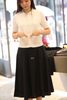  1.Áo CDG ngắn tay trắng Monogram, 2 túi trước 