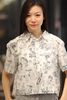  3.Áo sơ mi ngắn tay họa tiết ( sét) 