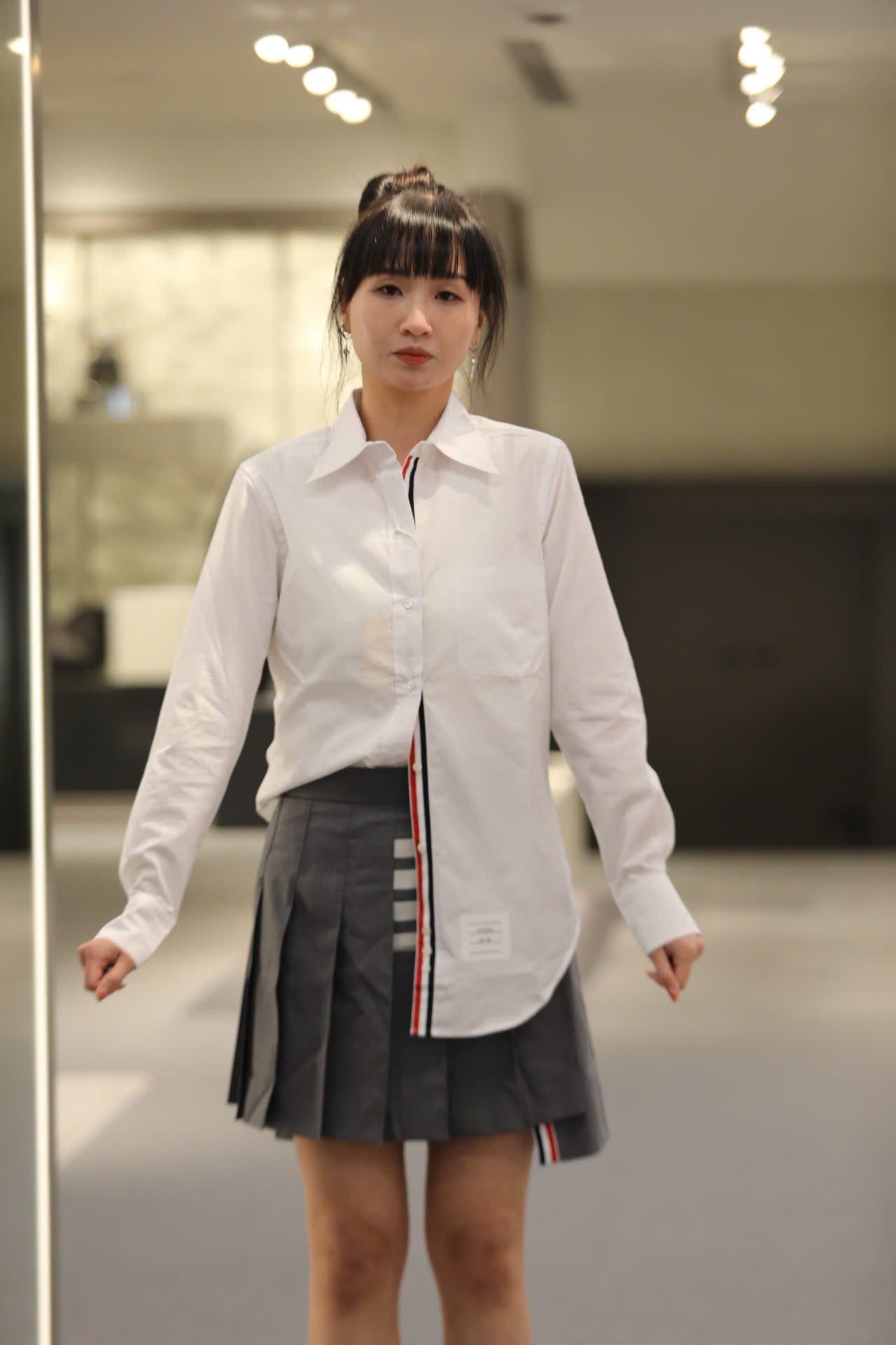  Áo sơ mi DÀI TAY, MỎNG, 2 TAY CHECK 