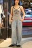  Áo Tanktop Xám viền đen Logo CC 