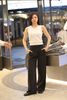  Áo tanktop trắng logo chìm 