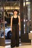  Áo Tanktop Đen Viền Trắng CC 