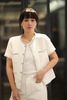  Áo CDG trắng ngắn tay 4 túi V 