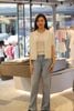  1.Áo CDG ngắn tay trắng Monogram, 2 túi trước 