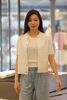  1.Áo CDG ngắn tay trắng Monogram, 2 túi trước 