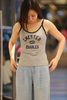  Áo Tanktop Xám viền đen Logo CC 