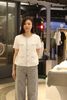 Áo CDG trắng ngắn tay 4 túi V 