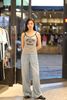  Áo Tanktop Xám viền đen Logo CC 