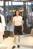  Áo polo len ngắn tay dệt họa tiết nổi – Wool pha Cotton 