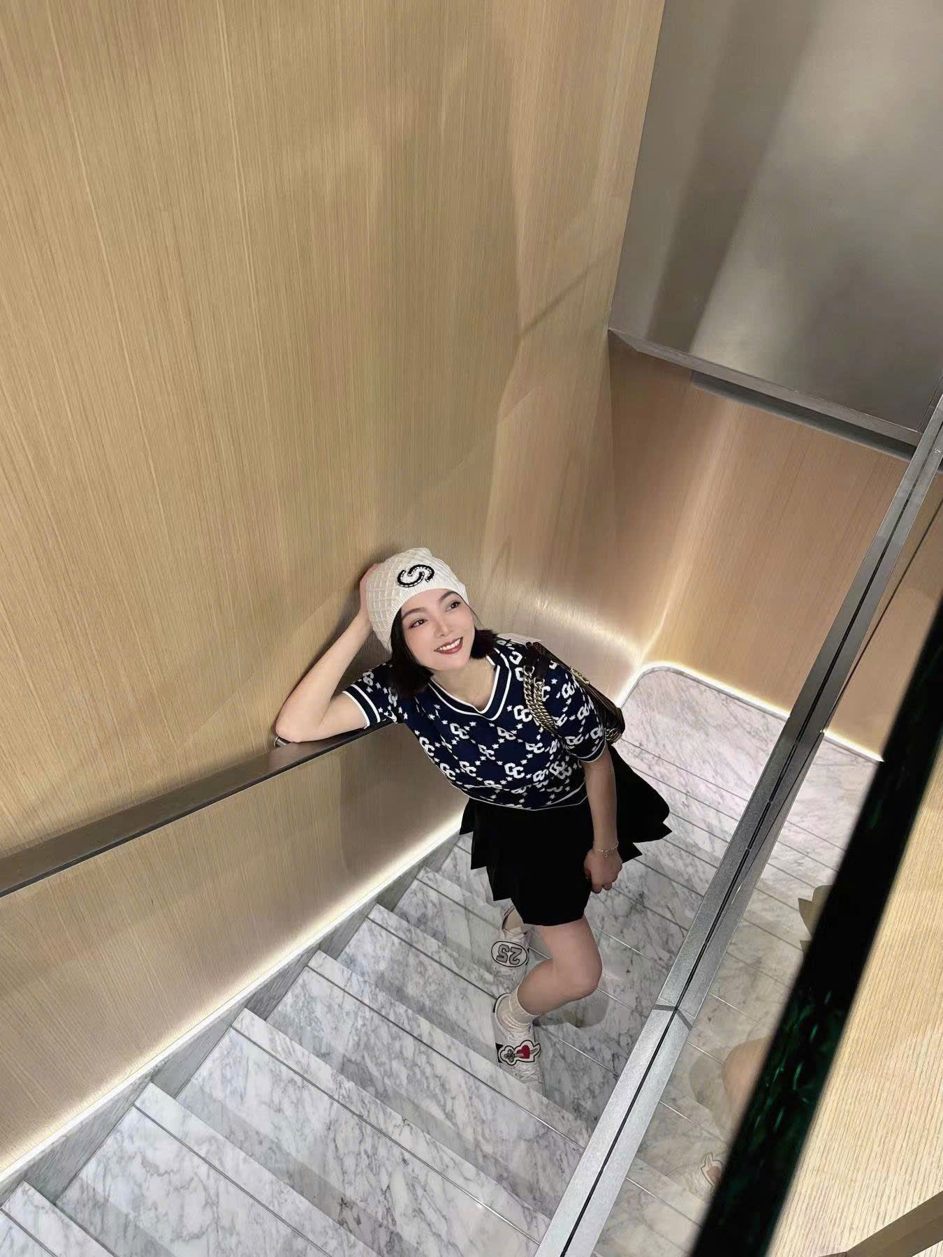  Áo Navy Full Logo ngắn tay 