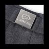  Chân váy xếp ly kèm belt kim loại - xám 