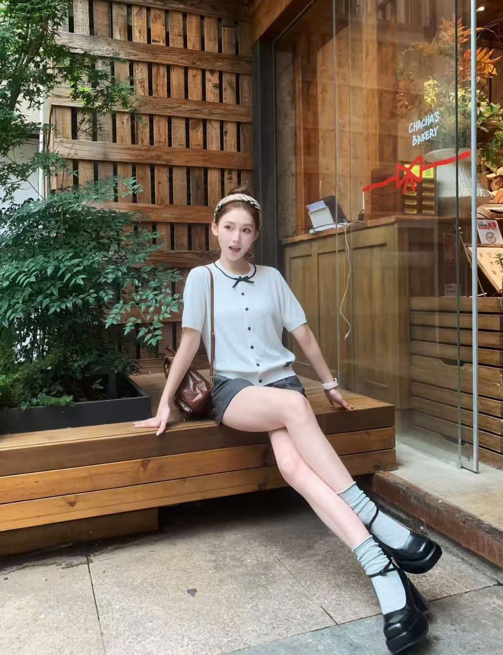  3.Sooc vải màu ghi new ss25 