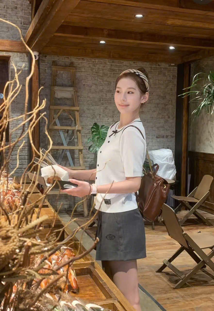  3.Sooc vải màu ghi new ss25 