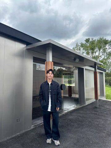  Áo Jean Nam xanh than 