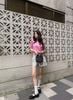  Quần sooc trắng - họa tiết gấu 
