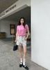  Quần sooc trắng - họa tiết gấu 