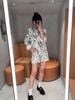  Quần sooc trắng - họa tiết gấu 