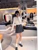  Áo CDG trắng cổ diềm 