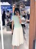  Áo xanh Mint mongtoghi viền trắng 
