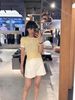 Áo vàng chanh mongtoghi -viền trắng 