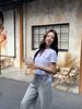  Áo phông trắng logo nhỏ ngực trái 