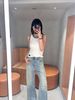  Áo tanktop trắng new ss25 